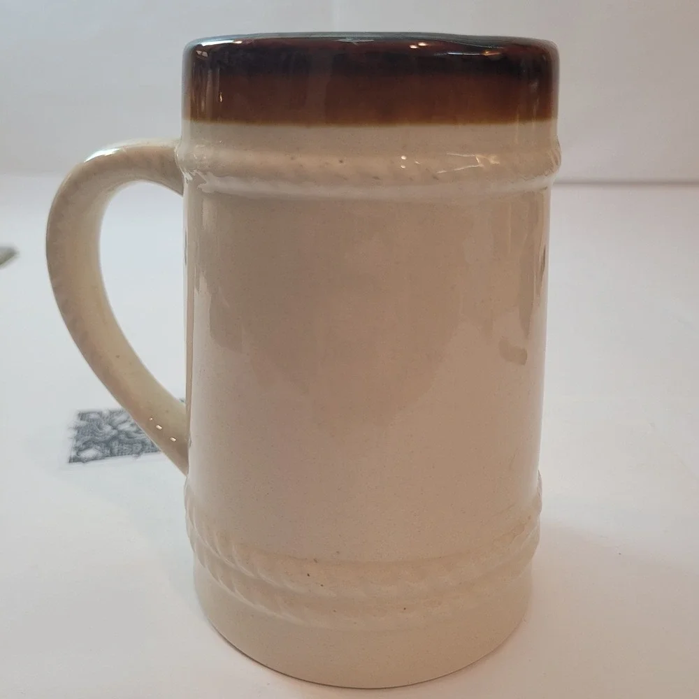 Vintage Chicago Illinois Ceramic Beer Stein Collectible Decoration City‎ Skyline